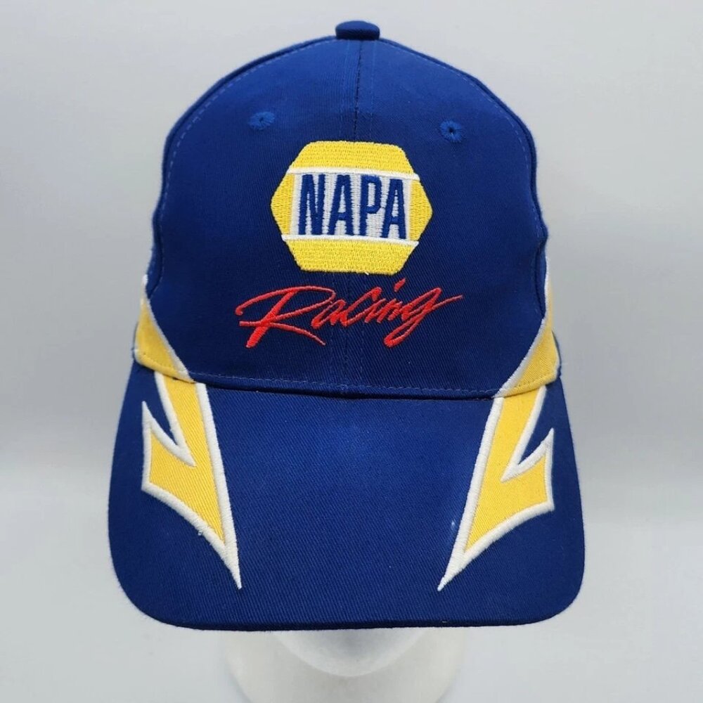 Michael Waltrip NAPA Racing Toyota 55 Hat Cap Adult Adjustable Blue Nascar Mens